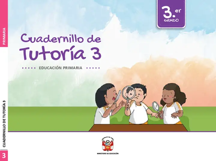 Página 1 de la vista previa de Cuadernillo de Tutoría 3.º grado
