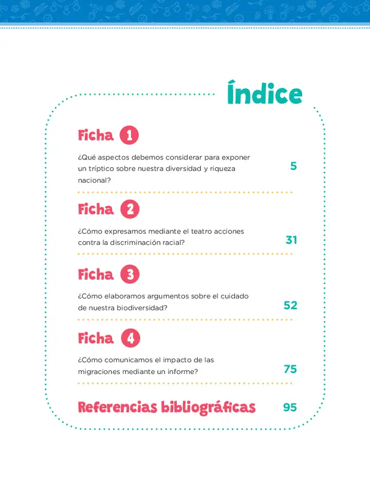 Página 3 de la vista previa de Fichas de aprendizaje de Comunicación 1