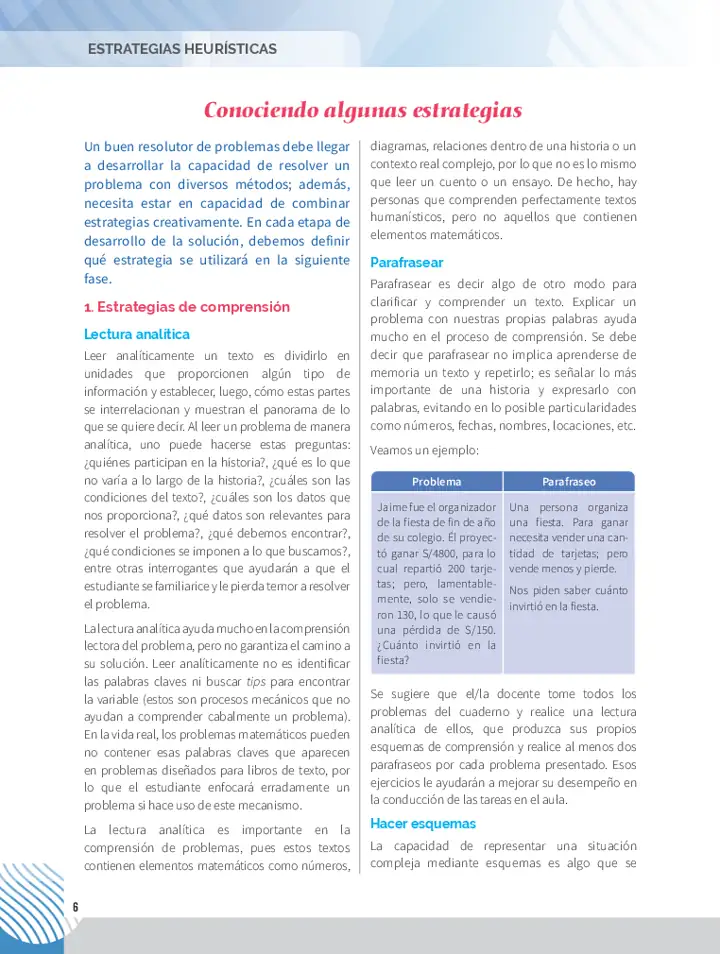 Página 3 de la vista previa de Resolvamos problemas 1: Cuaderno de trabajo de Matemática