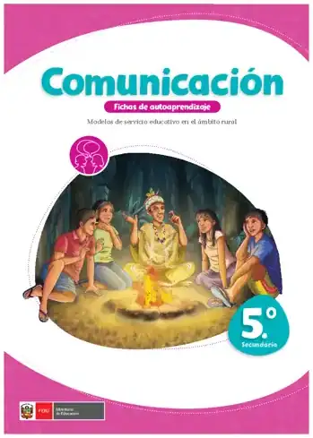Página 1 de la vista previa de Comunicación 5: Fichas de autoaprendizaje a distancia