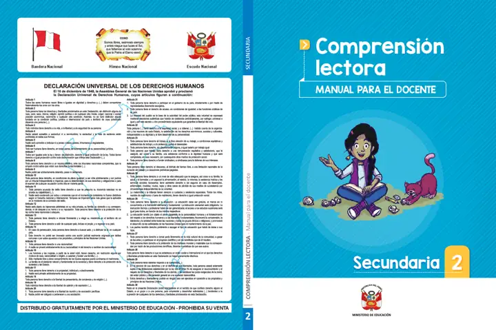 Página 1 de la vista previa de Comprensión lectora 2: Manual para el docente
