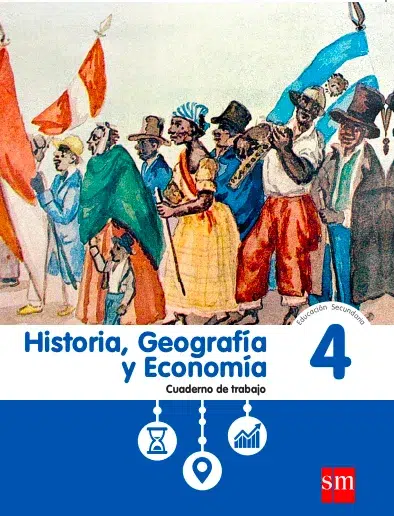 Historia, Geografía y Economía: Cuaderno de trabajo 4 grado