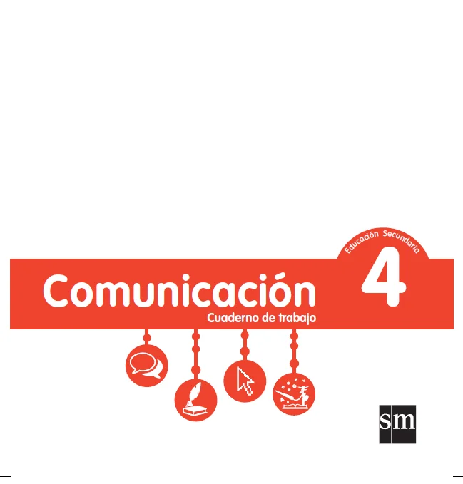 Cuaderno de trabajo Comunicación 4 Secundaria