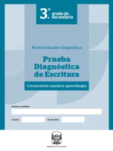 Prueba diagnóstica Escritura - Tercero de Secundaria