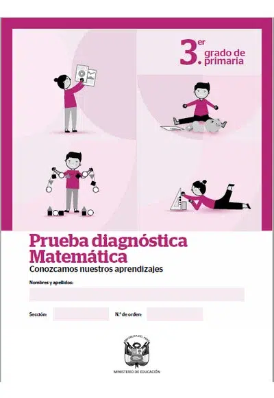 Prueba diagnóstica Matemática - Tercero de Primaria