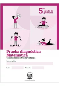 Prueba diagnóstica Matemática - Quinto de Primaria