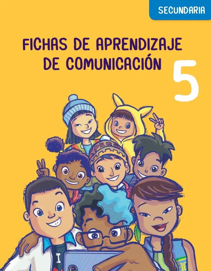 Fichas de aprendizaje de comunicación 5 Secundaria